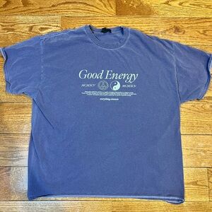 Good Energy indigo Men's Shirt size large